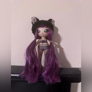Na Na Na Surprise Doll Tuesday Meow 7 Inch Soft Doll Purple Hair MGA 2020